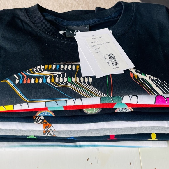 MENS PS Paul Smith GRAPHIC T SHIRT - Picture 2 of 2